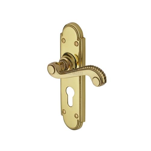 ADAM SCROLL LEVER HANDLE ON BACKPLATE